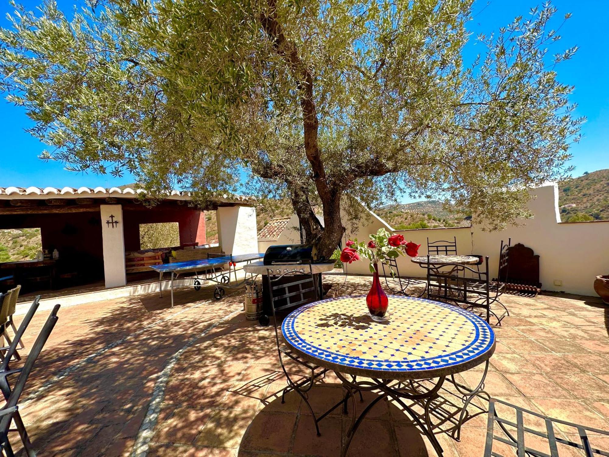 Cortijo Cuscurro Villa Riogordo ภายนอก รูปภาพ