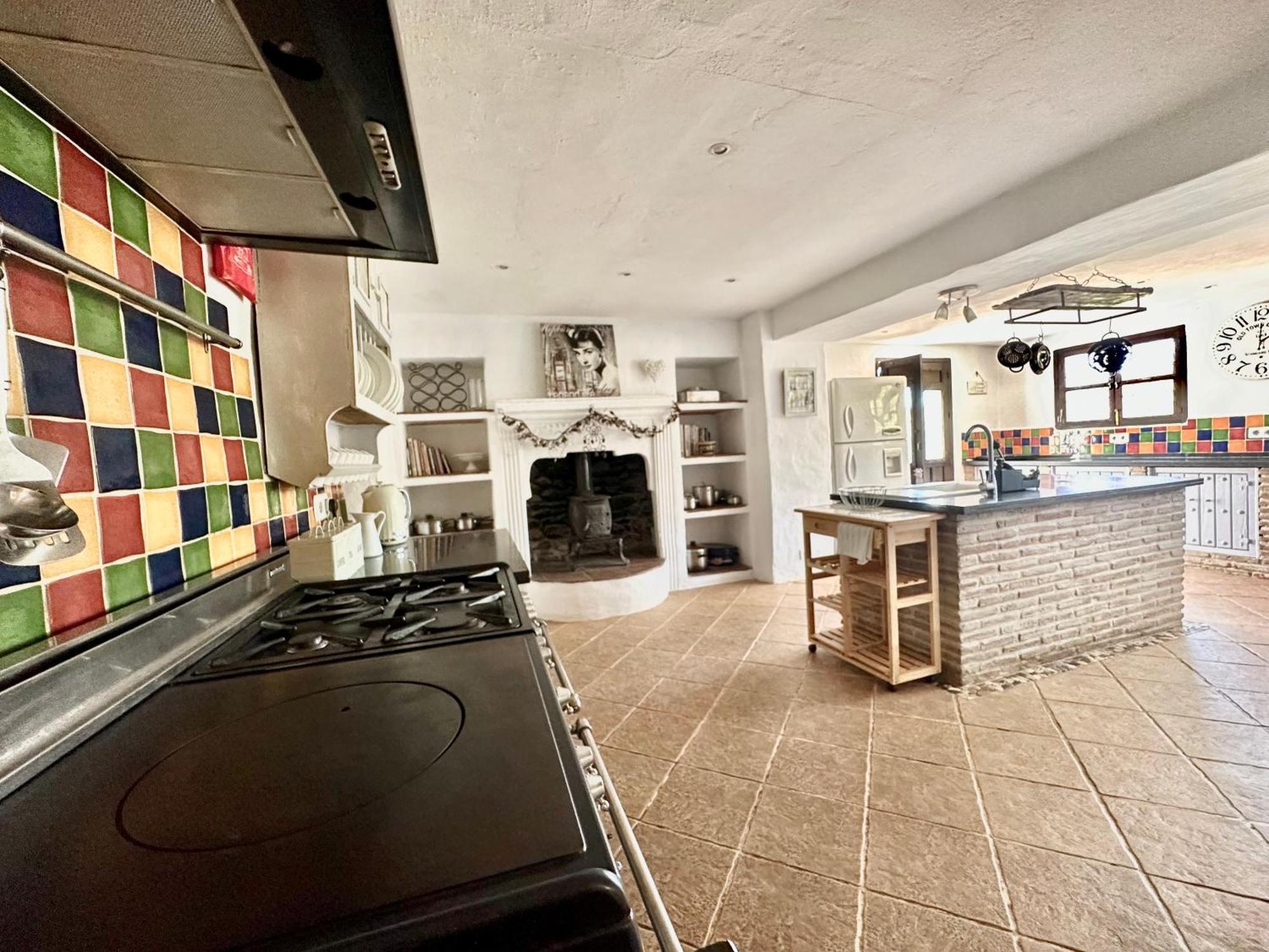 Cortijo Cuscurro Villa Riogordo ภายนอก รูปภาพ