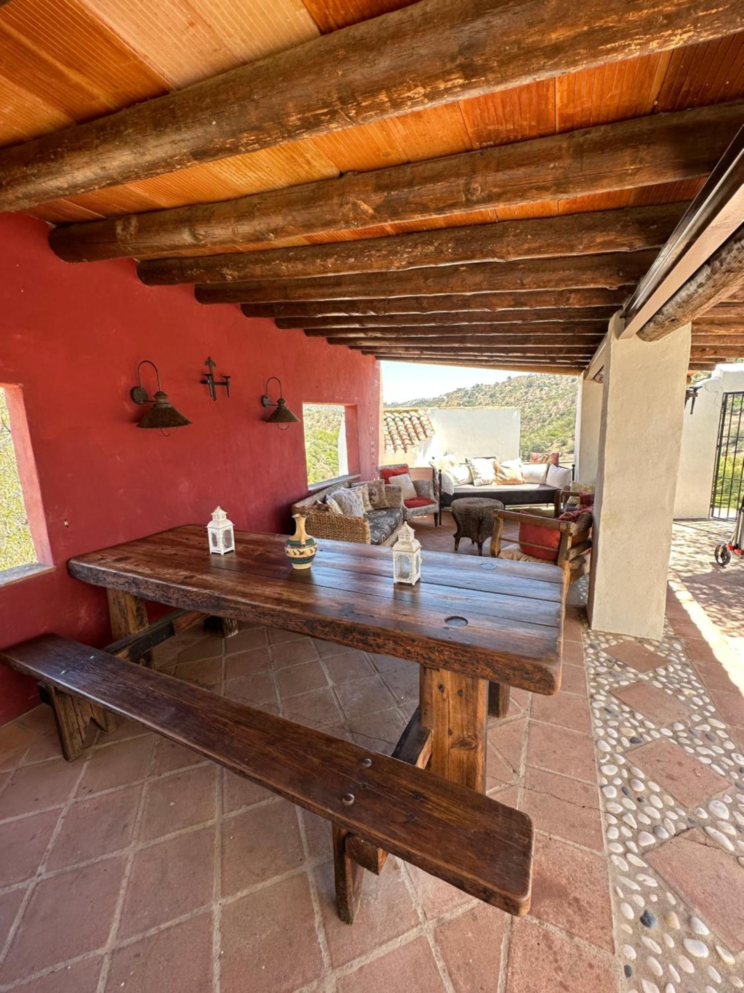 Cortijo Cuscurro Villa Riogordo ภายนอก รูปภาพ