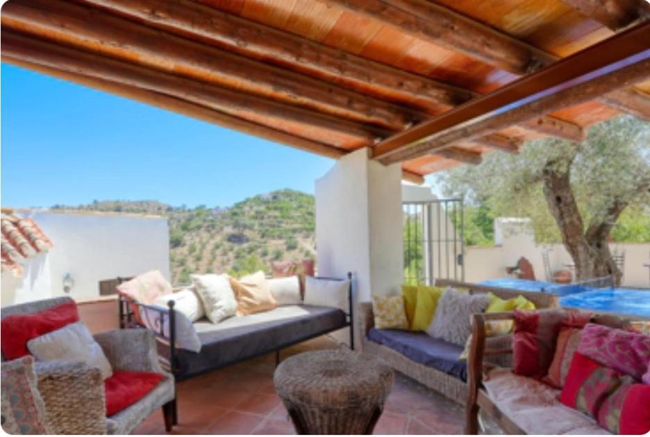 Cortijo Cuscurro Villa Riogordo ภายนอก รูปภาพ
